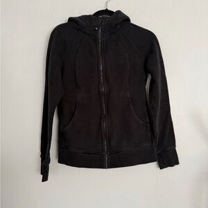 lululemon athletica Black Hooded Sweater